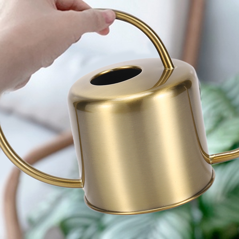 Watering Can - RALCA-Watering Can Golden Garden Stainless Steel
