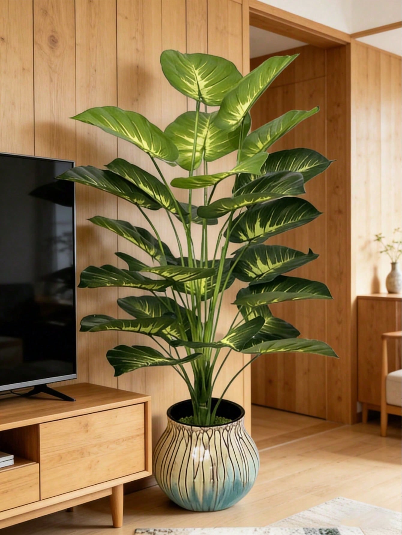 Large Artificial Money Tree Fa - огляд і ціна Indoor Herb Garden