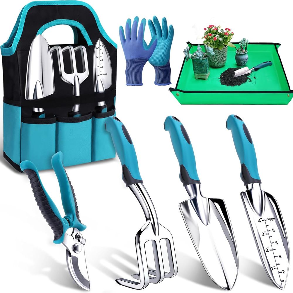 Durable 7-Piece Gardening Tool - огляд і ціна Trowel Garden Tools