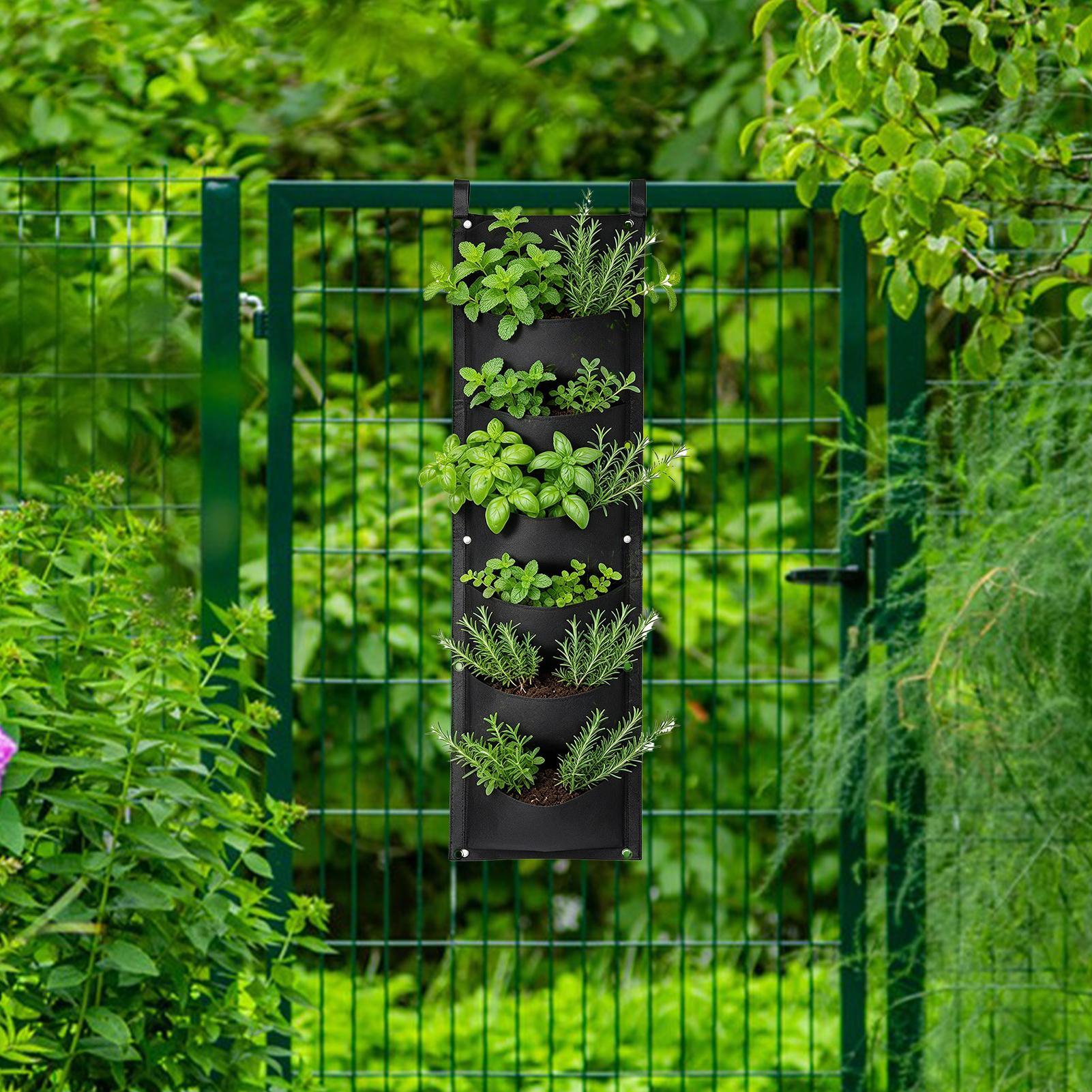 Wall Pocket Planter Space-Savi - огляд і ціна Grow Bag